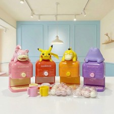 Pokemon Candy Dispenser Figure Pikachu Ditto Psyduck Slowpoke Korea Limited picture