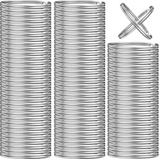 300PCS Split Key Rings, Key Rings Bulk for Keychain and Crafts, 1 Inch (25Mm) picture