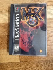 Mortal Kombat 3 (Sony PlayStation 1, 1995) No Disc W Manual Broken Case picture