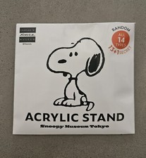 New Snoopy Museum Tokyo Limited Random (1) Acrylic Stand Collectible US Seller picture