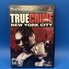 True Crime: New York City (Sony PlayStation 2, 2005) Tested no manual picture