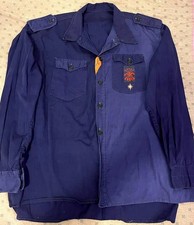 WW2 Original spanish Falange Blue Shirt picture