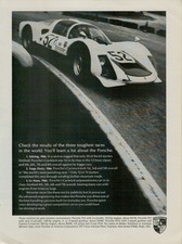 1967 Porsche Carrera 6 912 911 Sebring Targa Florio Le Mans VINTAGE PRINT AD picture