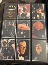 1992 Topps Batman Returns Full Set – 100 Cards Movie Classic, Great Condition picture