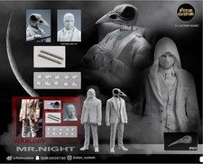 Moon Knight Mr.night Aton Custom Movable 1/12 Scale Action Figures Collectibles picture