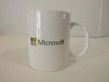 RARE Version Vintage Microsoft Ceramic Cup Coffee Mug 3 3/4