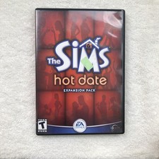 The Sims Hot Date Expansion Pack PC CD-ROM EA Maxis T Teen Life Simulation Game picture