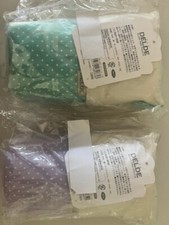 Sunstar Stationery Pen Case DELDE Girly, Light Violet and Light Green dots picture