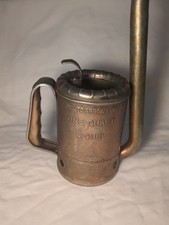 Vintage Copper Swingspout 1 qt oil can made in the USA picture