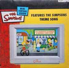 The Simpsons Mini Virtual Vision Animation Merchandise w/ Theme Song picture