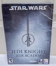Star Wars Jedi Knight Jedi Academy PC CD-ROM Big Box NEW Sealed Activision 2003 picture