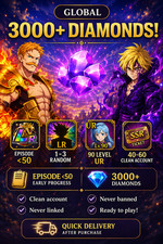 Seven Deadly Sins Grand Cross | 3000 GEMS | Random Units | 7DS GLOBAL picture