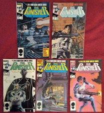 Punisher 1986 limited series 1-5 (NM) picture
