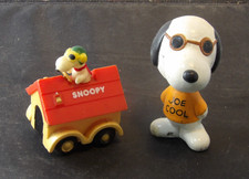 Vintage JOE COOL Snoopy BOBBLEHEAD 1966 United Feature Syndicate 4” Plus Bonus picture