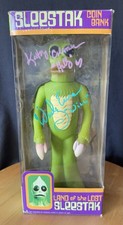 2007 Land Of The Lost🔥 GREEN SLEESTAK COIN BANK 🔥 Signed By EURE~COLEMAN 🦖NIB picture