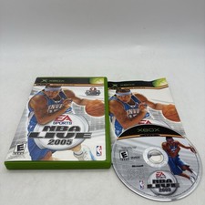 NBA Live 2005 Microsoft Xbox Original Complete w/ Manual CIB Tested picture
