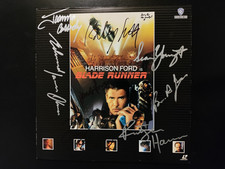 Blade Runner Japanese Laserdisc - Cast Signed by Harrison Ford Hauer Young MORE picture