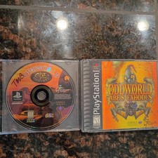 PS1 Oddworld Dual Pack: Abe's Oddysee & Abe's Exoddus (Both Games Tested) picture