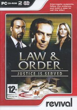 Law & Order JUSTICE IS SERVED - Classic Legal Murder Mystery PC Game for Windows picture