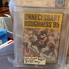 Accolade Unnecessary Roughness '95 Sega Genesis New Sealed Graded 8.5 Football picture