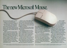 1987 Microsoft Mouse Most Helpful Pointer Macro Assembler 5.0 Ad PC2 picture