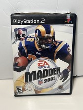Madden NFL 2003 (PlayStation 2 PS2) Complete CIB Tested Working Disc + Manual picture