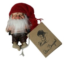 VTG Gnome Troll Paul Bonner Bebe Norway NWT Scandinavian Figure Ornament Gift picture