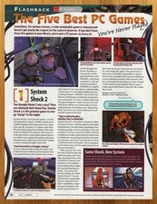2005 System Shock 2 PC Vintage Print Ad/Poster Authentic Computer Video Game Art picture