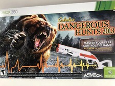 XBOX 360 Cabela's Dangerous Hunts 2013 Bundle w/ Gun NEW SEALED READ DETAILS picture