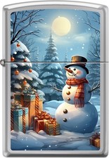 Zippo Exclusive Holiday Snowman Lighter picture