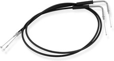 39inch Stainless Steel Throttle Idle Cable Kit for Harley Dyna Softail XL picture