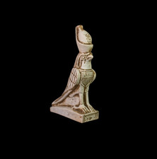 Egyptian Artifacts RARE Authentic Pharaonic Statue Of Egyptian God Horus BC picture