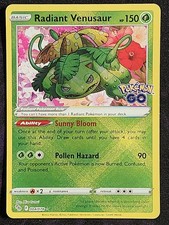 Pokemon Radiant Venusaur 004/078 Pokemon Go PGO picture