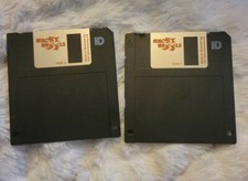 Vintage Wacky Wheels Floppy Disk Software  picture
