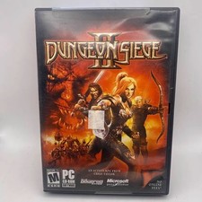 Dungeon Siege 2 and Broken World Manual and Game Windows PC CD ROM CIB picture
