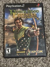 Robin Hood: Defender of the Crown PS2 Capcom PlayStation 2 2003 COMPLETE CIB picture