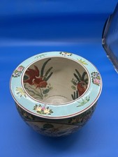 VTG Large Lot Chinese porcelain fish bowl 1900s Glass picture