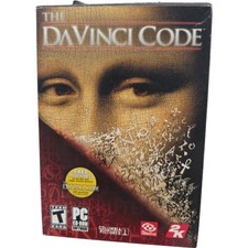 The Da Vinci Code PC Video Game 2006 Complete w/ Box & Manual CIB Tested Working picture