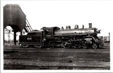RPPC Wabash 606 Locomotive 4-4-2 Atlantic Type Postcard Kodak picture