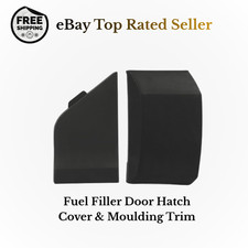 Fuel Filler Door Gas Cap & Moulding Trim Compatible with 2015-2023 Ford Transit picture
