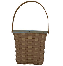 Longaberger 2011 Earth/Sky Door Flower Basket with Liner picture