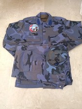 Turkish Army    rare vintage  Msgt camouflage uniform set camo bdu 4 picture
