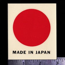 MADE IN JAPAN Orig. Vintage 60's Racing Water Slide Decal Toyota Datsun Honda MX picture