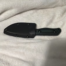 White River Wapath Fixed Blade Knife Black Drop Point Steel Micarta Sheath picture