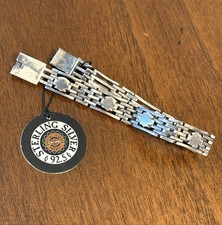RARE NEW Harley-Davidson Motorcycle Link Bracelet Silver 925 MB Jewelry NYC picture
