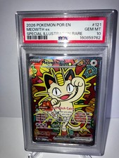 MEOWTH EX 121/088 PERFECT ORDER PSA 10 GEM MINT picture