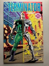 Terminator 1 • 1990 Dark Horse Comics • Signed by Chris Warner • Near Mint NM picture