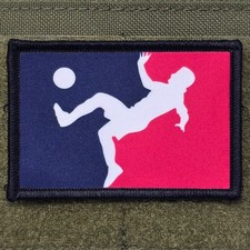 Soccer Patch Moral Tactical Meme Football Sport Gold Gloves Hook & Loop 3x2 picture