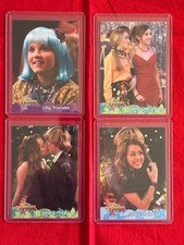 HANNAH MONTANA 2008 TOPPS DISNEY LILLY TRUSCOTT STICKER CARD #5 + 3 BONUS CARDS picture