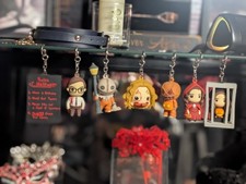 LOT 7 ​Trick r Treat 3D Foam Keychain Sam Rules Halloween pumpkin w rare pieces picture